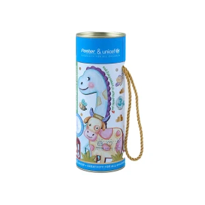 کارگاه نقاشی رولی با تکنیک مدادرنگی قوطی کوچک پنتر و یونیسف (برند پنتر)