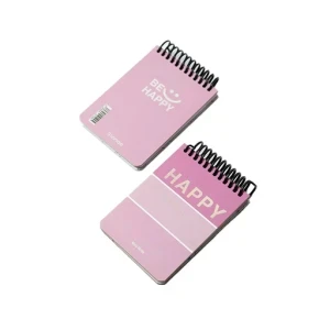 دفترچه یادداشت هپی سیمی (برند لانگو) -صورتی.webp