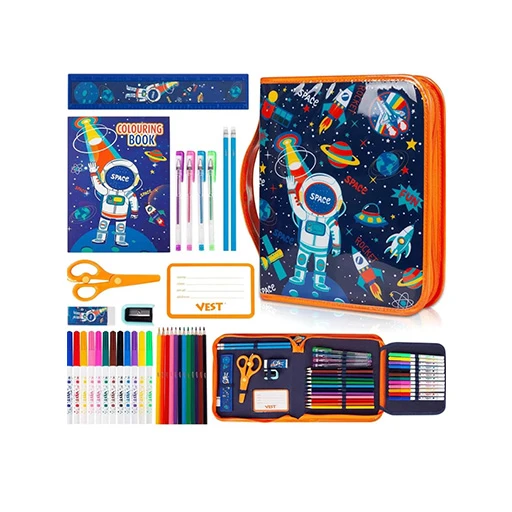 ست لوازم التحریر طرح فضانورد (برند وست)-۱.jpg