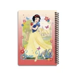 دفتر ۱۰۰ برگ سیمی جلد سخت با استیکر طرح دیزنی (برند لانگو)-۳.jpg