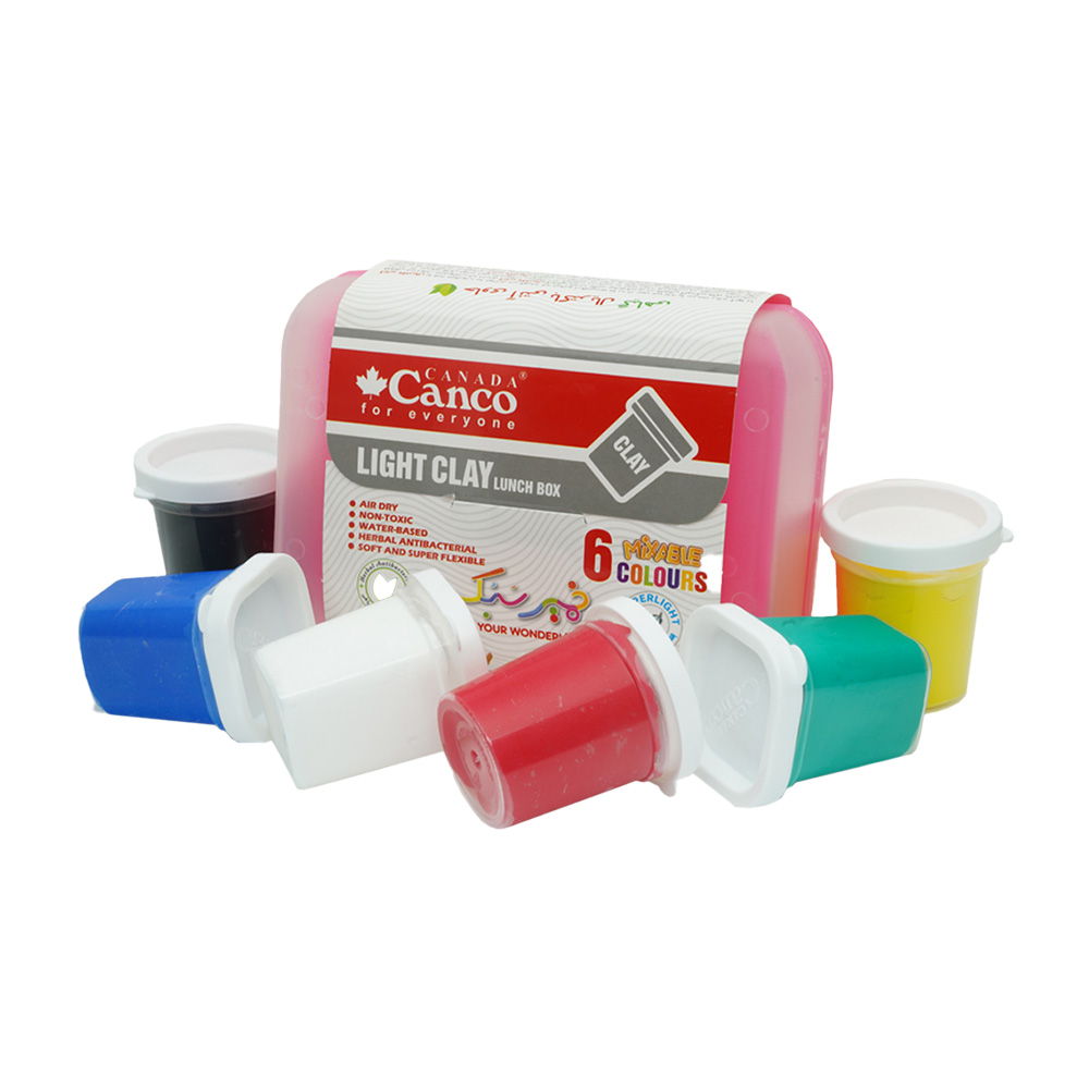 خمیر بازی سبک مدل ظرف قدیم ۶ رنگ (برند کنکو)-۲.jpg