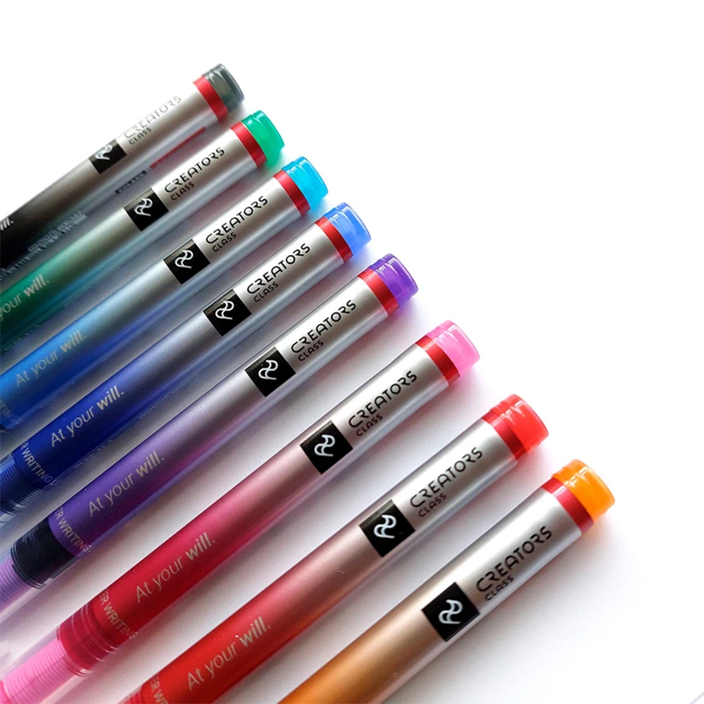 روان نویس نوک 0:5 بسته ۸ رنگ سری مونت (برند سیکلاس) -۱.jpg