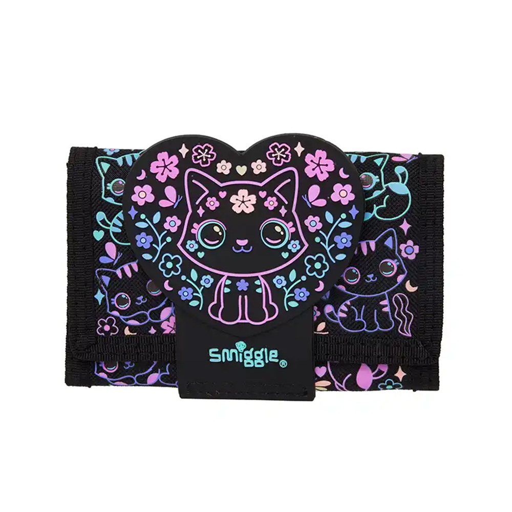 کیف پول طرح گربه مشکی (برند اسمیگل)