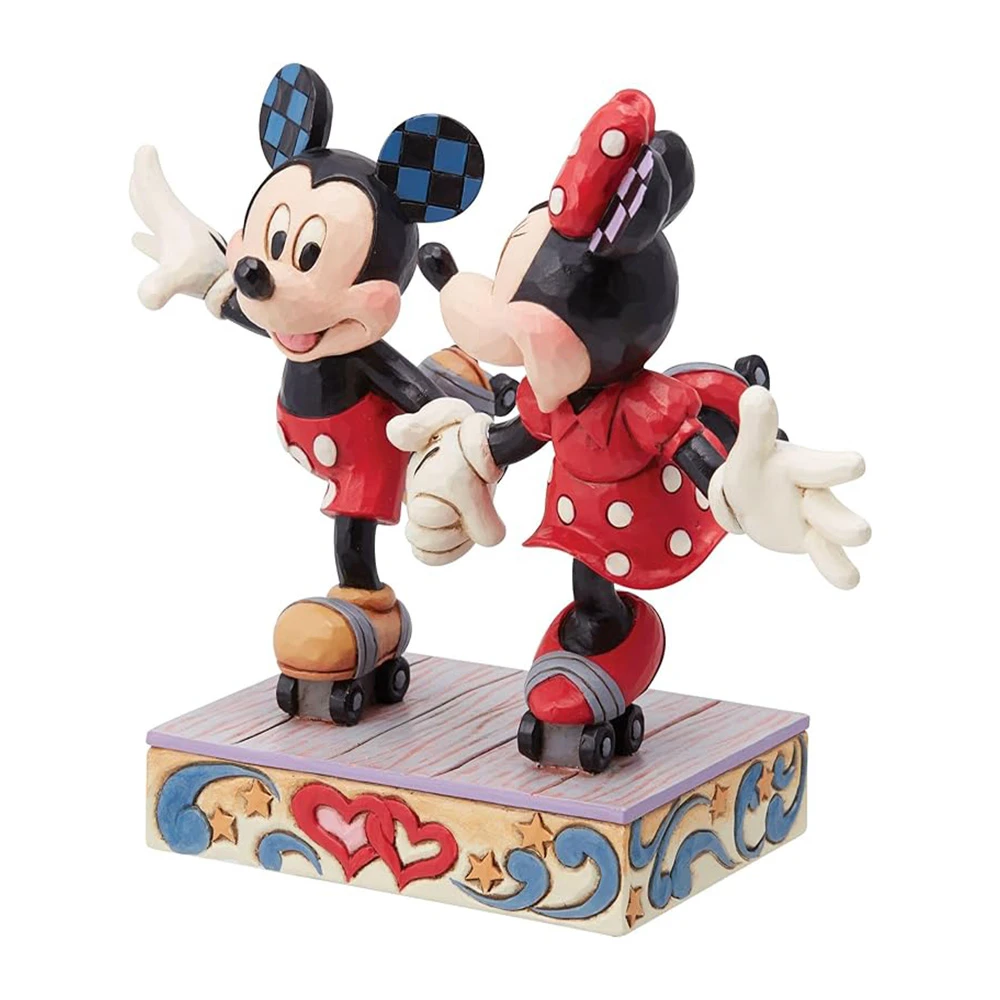 مجسمه میکی و مینی اسکیت سوار Mickey and Minnie Mouse Roller Skating (برند دیزنی) -۲.jpg