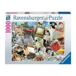 پازل ۱۰۰۰ تکه طرح سلامی از دهه ۵۰ میلادی Greetings from the 1950s (برند رونزبرگر)-۲.jpg