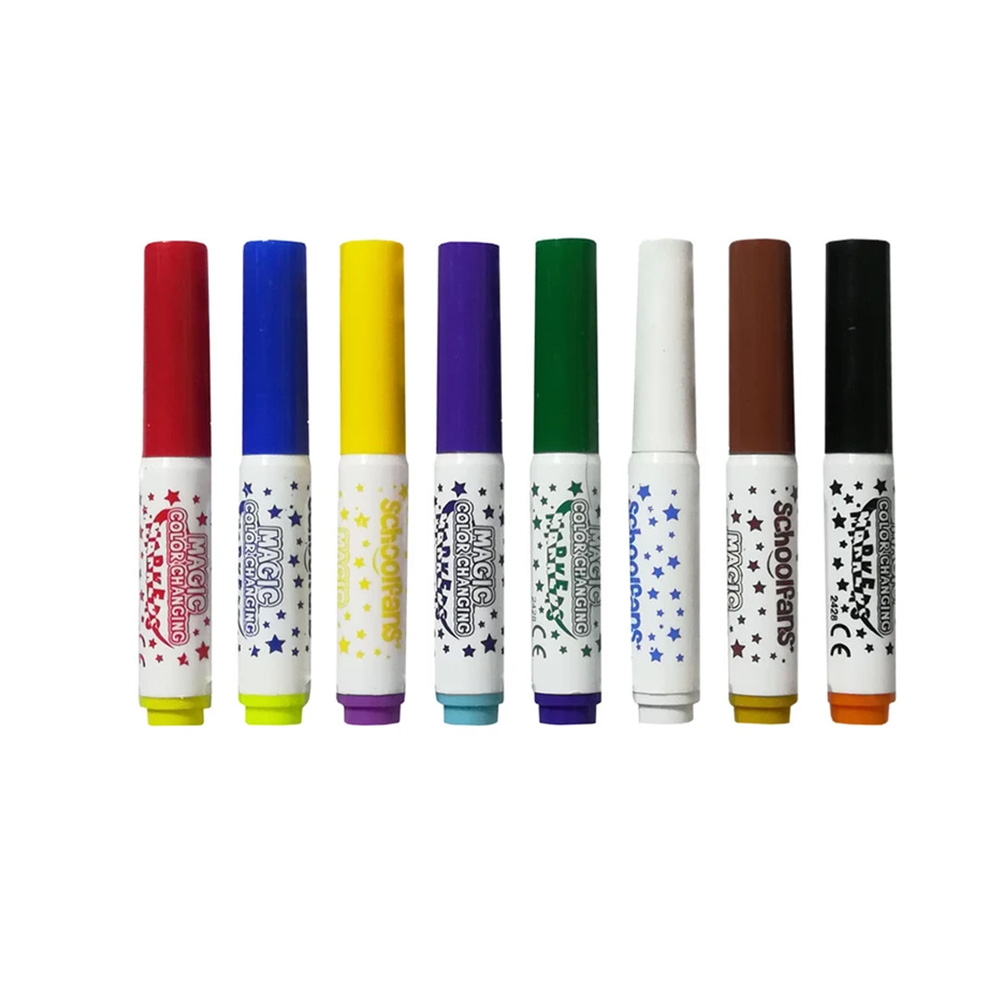 ماژیک نقاشی جادویی ۸ عددی (برند اسکول فنز)-2.jpg