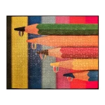 پازل ۱۰۰۰ تکه طرح مداد رنگی با قطرات آب  Coloured Pencils with Water Drops (برند رونرزبرگر)-۲.jpg