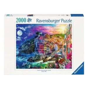 پازل ۲۰۰۰ تکه طرح شهر ساحلی سینکو تره رنگانگ Colorful Cinque Terre (برند رونزبرگر)