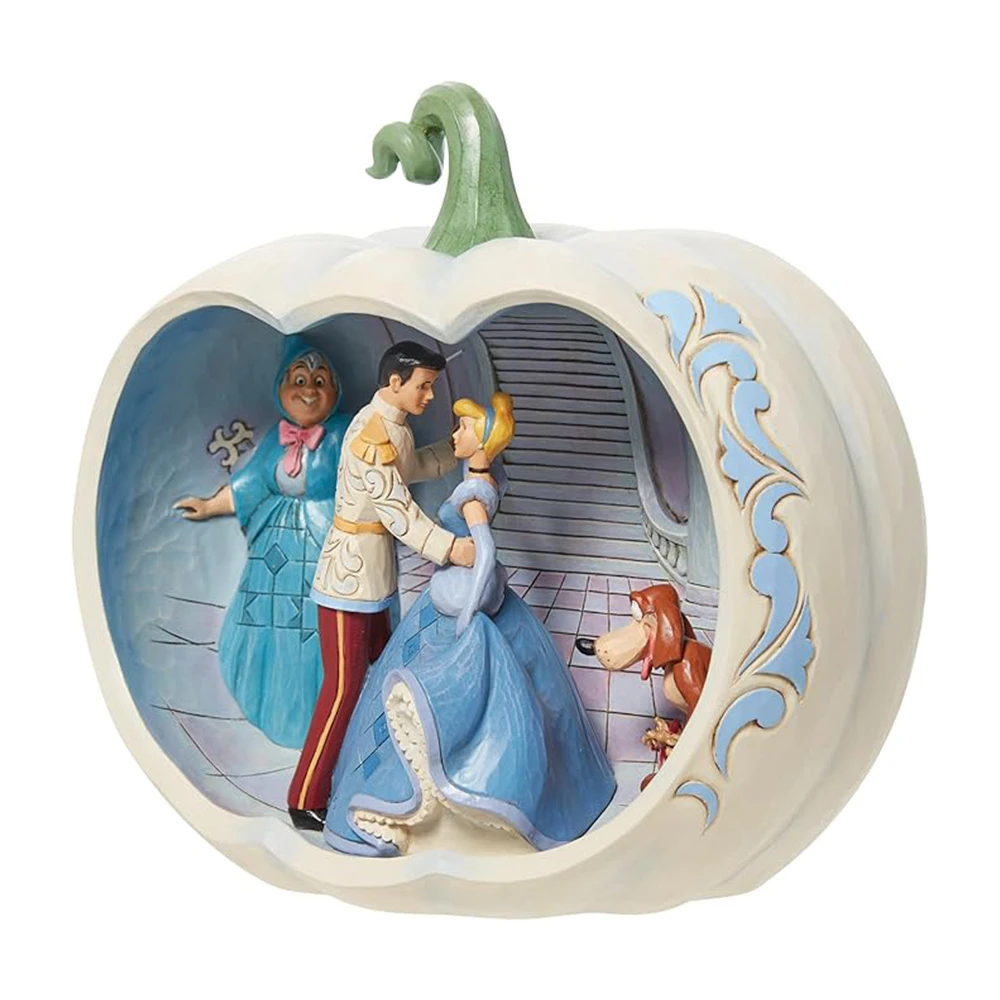 مجسمه کدو تنبل و سیندرلا Cinderella Movie Scence (برند دیزنی)-۴.jpg