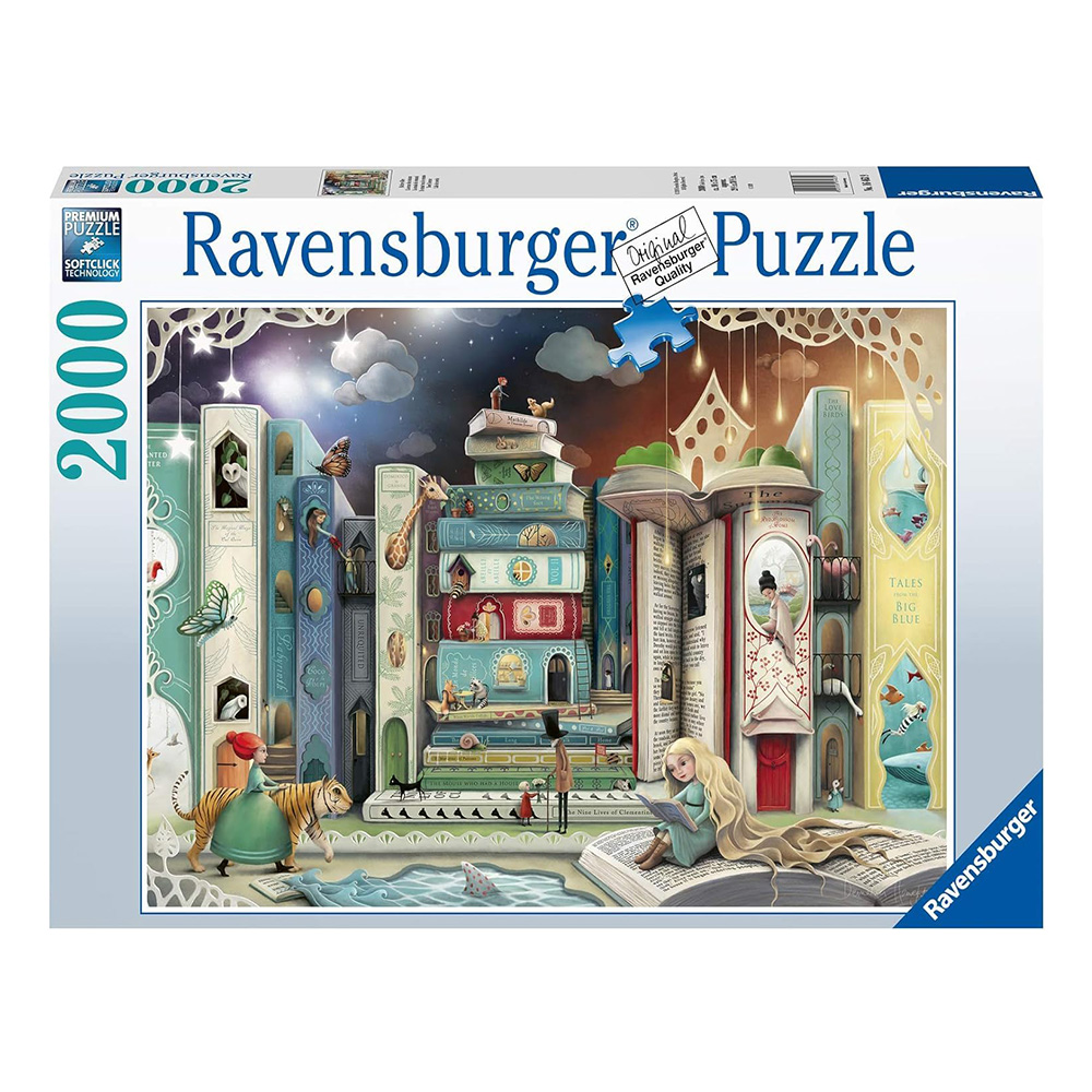 پازل ۲۰۰۰ تکه طرح خیابان رمان ها Novel Avenue (برند رونزبرگر)
