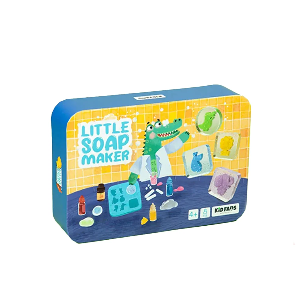 کیت صابون سازی کودک طرح دایناسور Little Soap Maker (برند کیدزفنز) -۱.jpg
