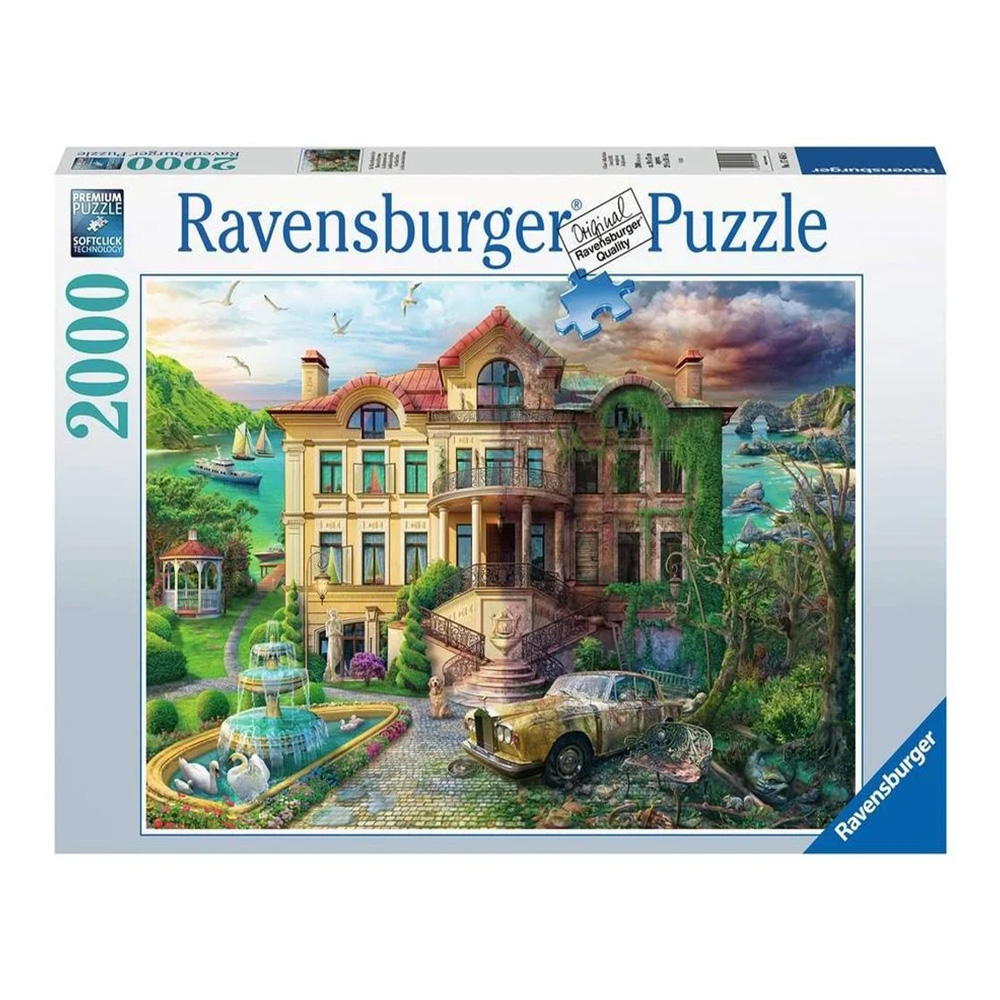 پازل ۲۰۰۰ تکه طرح عمارت در گذر زمان Cove Manor Echoes (برند رونزبرگر)