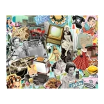 پازل ۱۰۰۰ تکه طرح سلامی از دهه ۵۰ میلادی Greetings from the 1950s (برند رونزبرگر)-۱.jpg