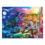 پازل ۲۰۰۰ تکه طرح شهر ساحلی سینکو تره رنگانگ Colorful Cinque Terre (برند رونزبرگر)-۳.jpg