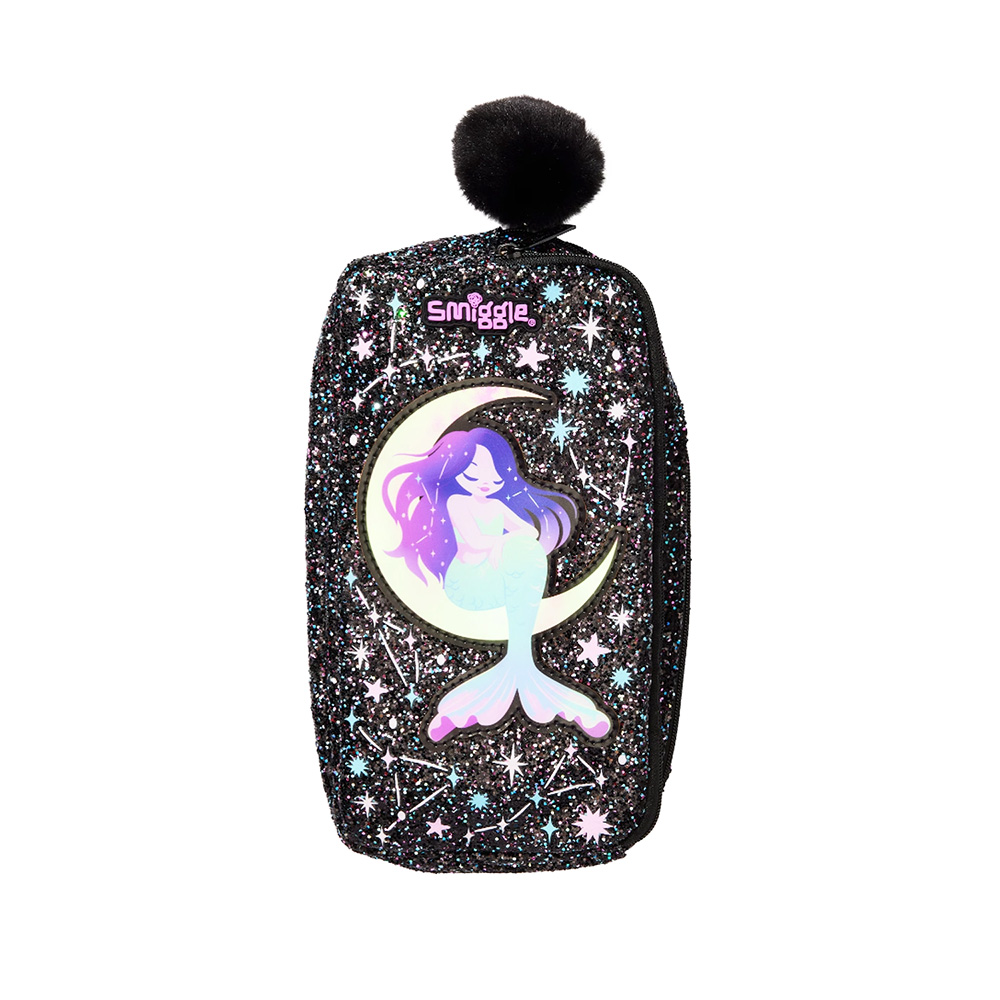 جامدادی دسته دار طرح ماه و پری دریایی (برند اسمیگل)