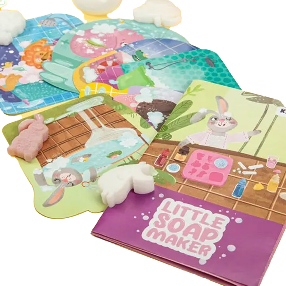کیت صابون سازی کودک طرح خرگوش Little Soap Maker (برند کیدزفنز)-2.jpg