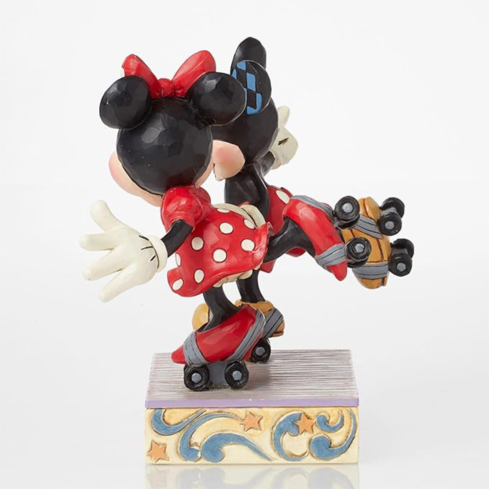 مجسمه میکی و مینی اسکیت سوار Mickey and Minnie Mouse Roller Skating (برند دیزنی) -۱.jpg