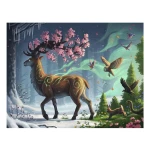 پازل ۱۰۰۰ تکه طرح گوزن در بهار Deer of Spring (برند رونزبرگر)-2.jpg