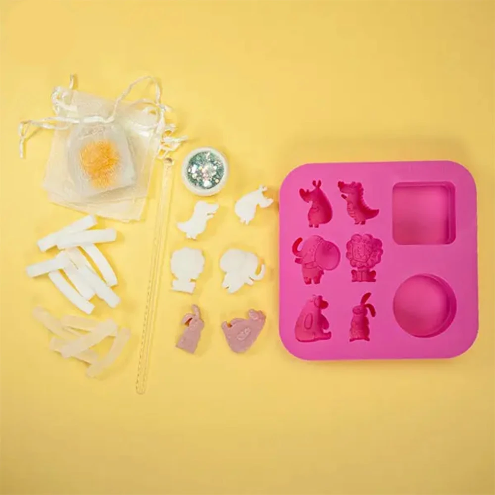 کیت صابون سازی کودک طرح خرگوش Little Soap Maker (برند کیدزفنز)-3.jpg