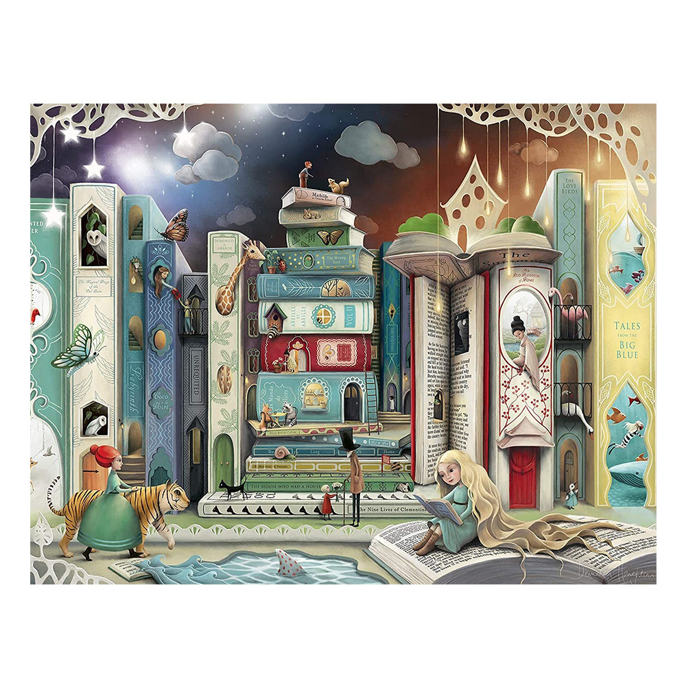 پزل ۲۰۰۰ تکه طرح خیابان رمان ها Novel Avenue (برند رونزبرگر)-1.jpg