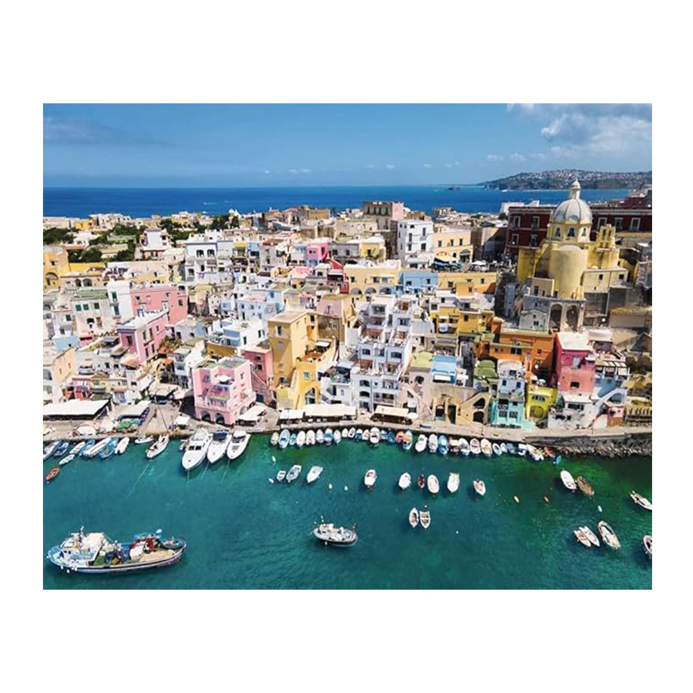 پازل 1500 طرح شهر ساحلی پروچیدا Procida-۱.jpg
