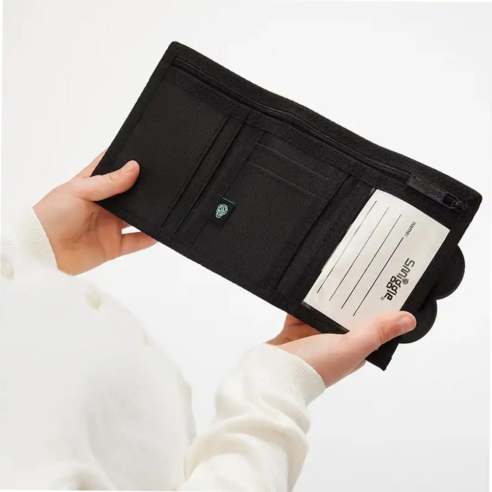 کیف پول طرح گربه مشکی (برند اسمیگل)-۱.jpg