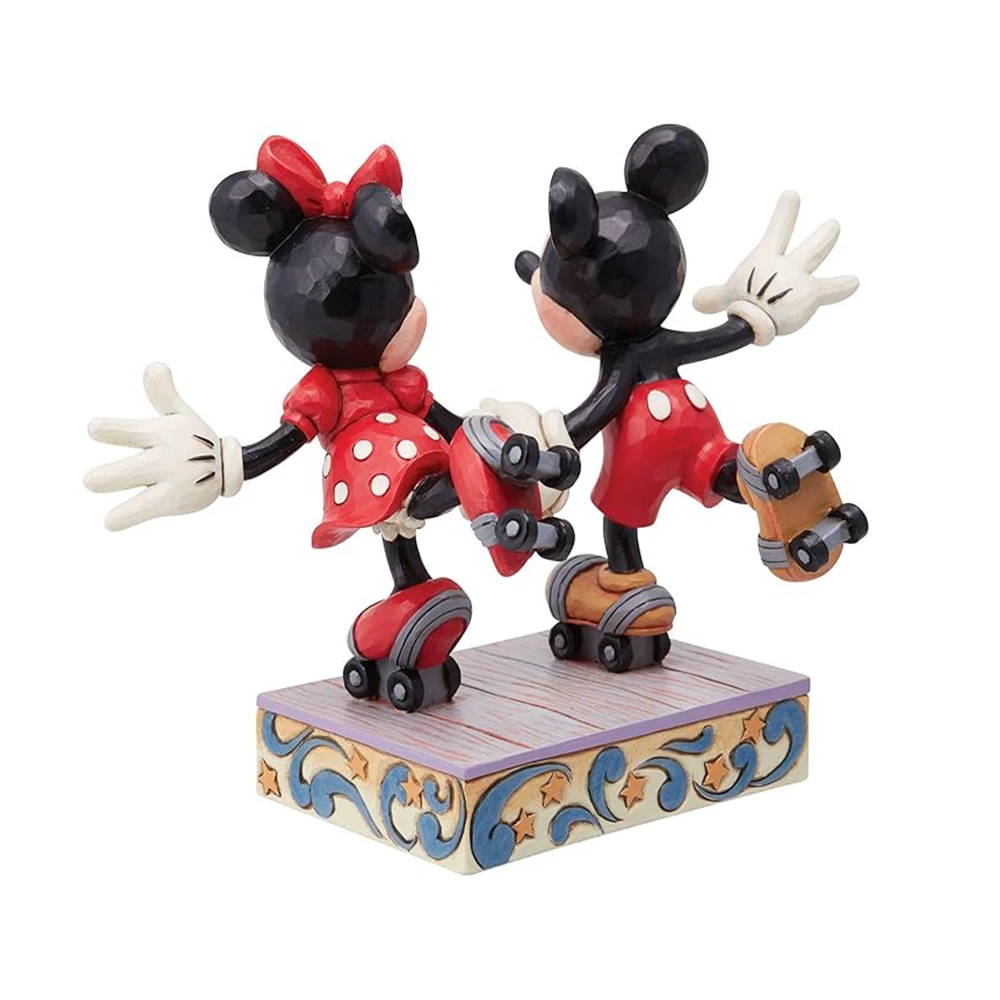 مجسمه میکی و مینی اسکیت سوار Mickey and Minnie Mouse Roller Skating (برند دیزنی) -۳.jpg