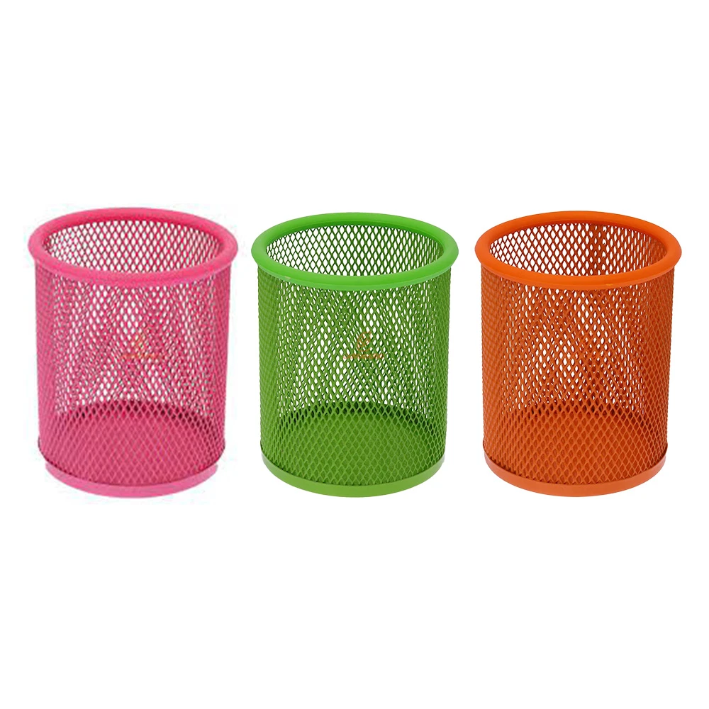 جا قلمی رومیزی توری فلزی وافر -۱.jpg