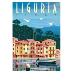 پازل ۱۰۰۰ تکه طرح کارت پستال از لیگوریا Postcard from Liguria (برند رونزبرگر)-۴.jpg