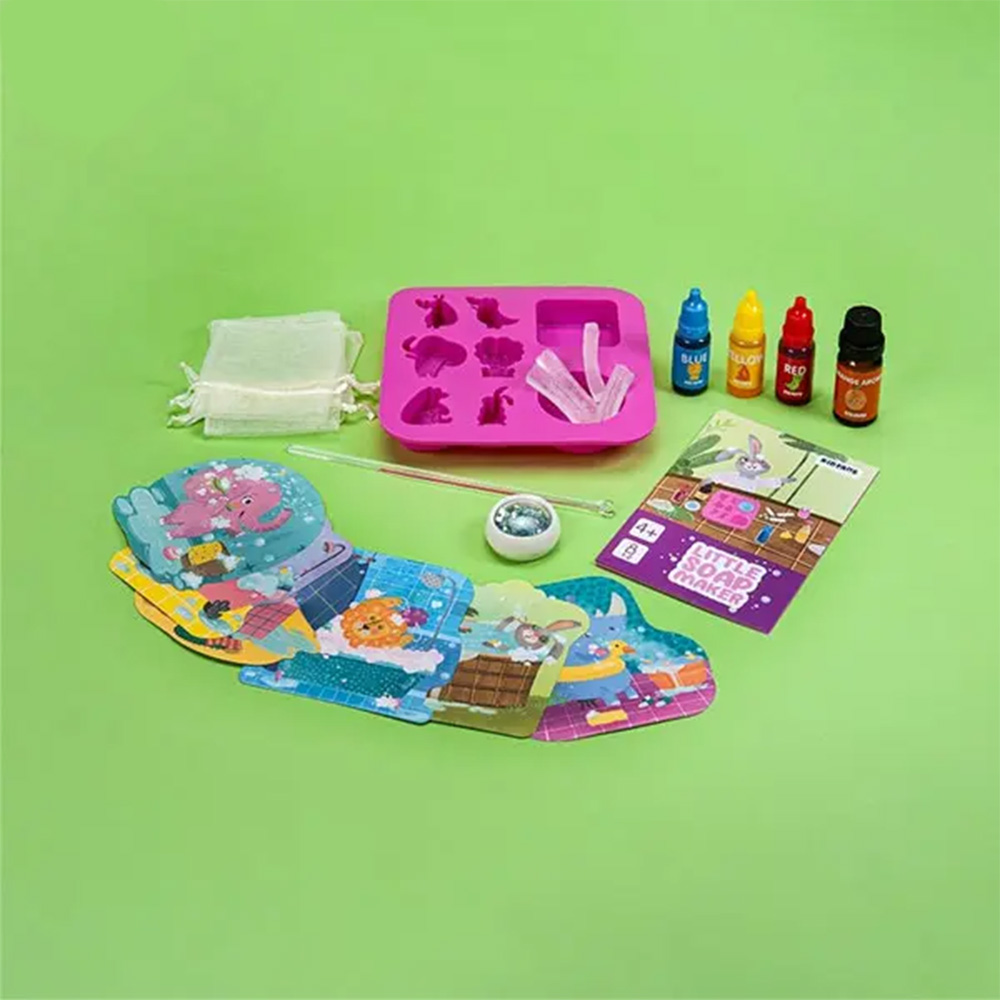 کیت صابون سازی کودک طرح خرگوش Little Soap Maker (برند کیدزفنز)-4.jpg