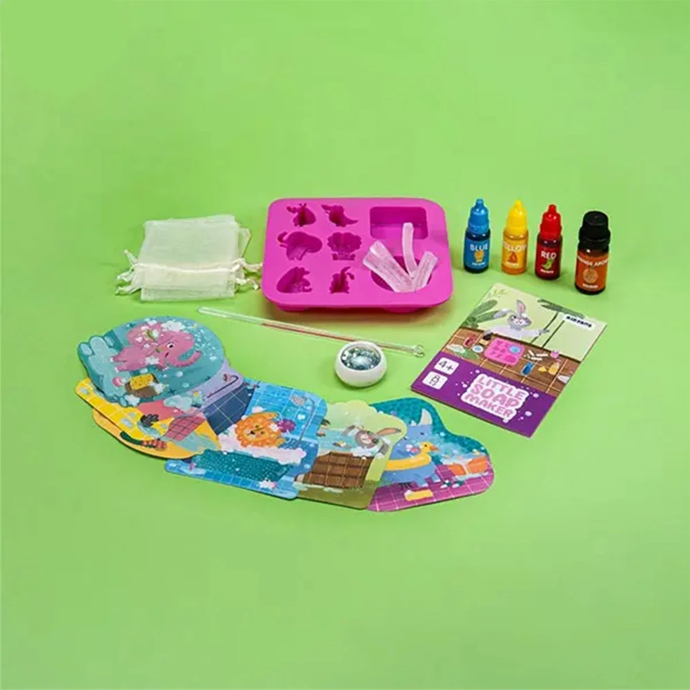 کیت صابون سازی کودک طرح خرگوش Little Soap Maker (برند کیدزفنز)-4.jpg