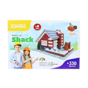 کیت ساختنی ۳۳۰ تکه مدل کلبه مینیاتوری Shack (برند اشل)