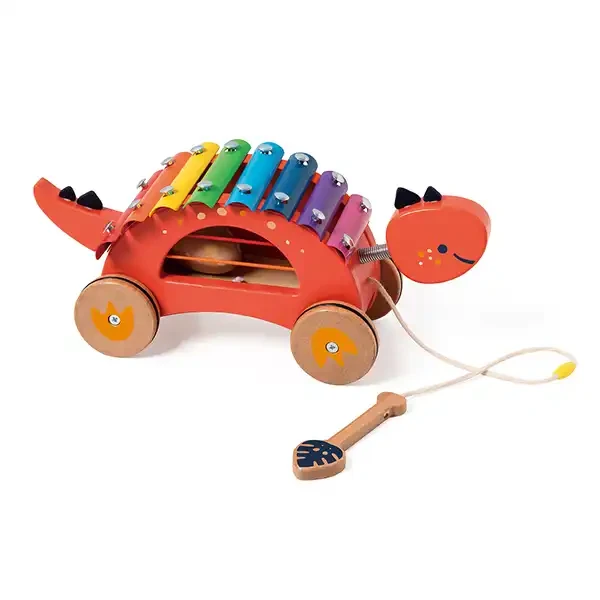 زایلوفون چوبی طرح دایناسور Dinosaur Xylophone (برند کلاسیک ورد)