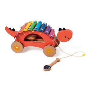 زایلوفون چوبی طرح دایناسور Dinosaur Xylophone (برند کلاسیک ورد)