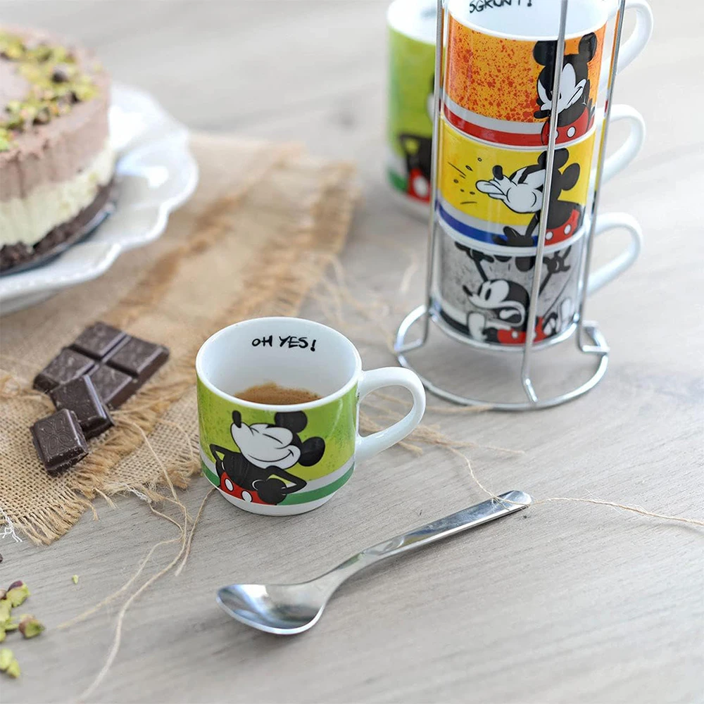 - ست چهار عددی فنجان دیزنی طرح میکی موس-۱.jpg