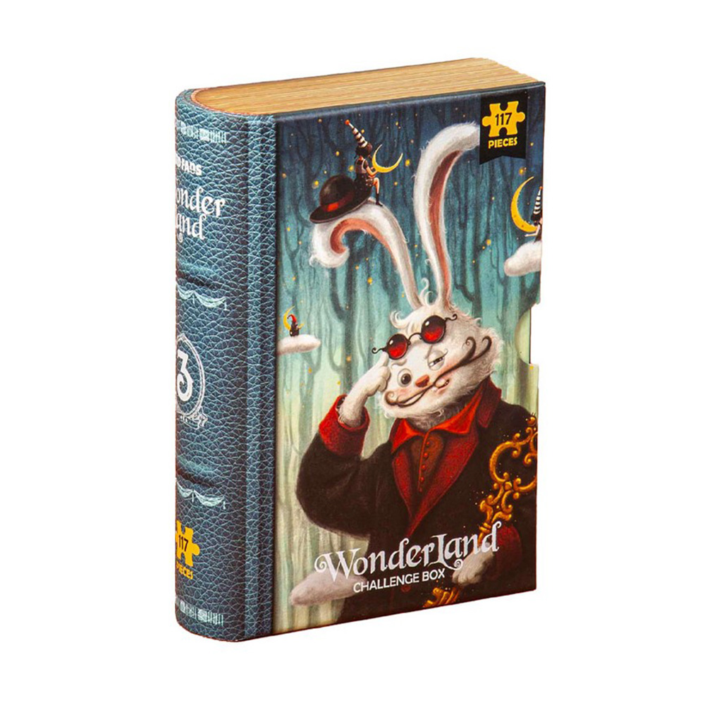 پازل کودک ۱۱۷ تکه مدل سرزمین شگفت انگیز Wonder Land Rabbit (برند کیدزفنز)