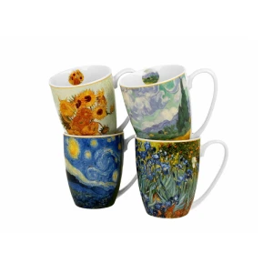 ست چهار عددی ماگ ونگوگ Set Of 4 Cups Inspired By Van Gogh (برند دو)