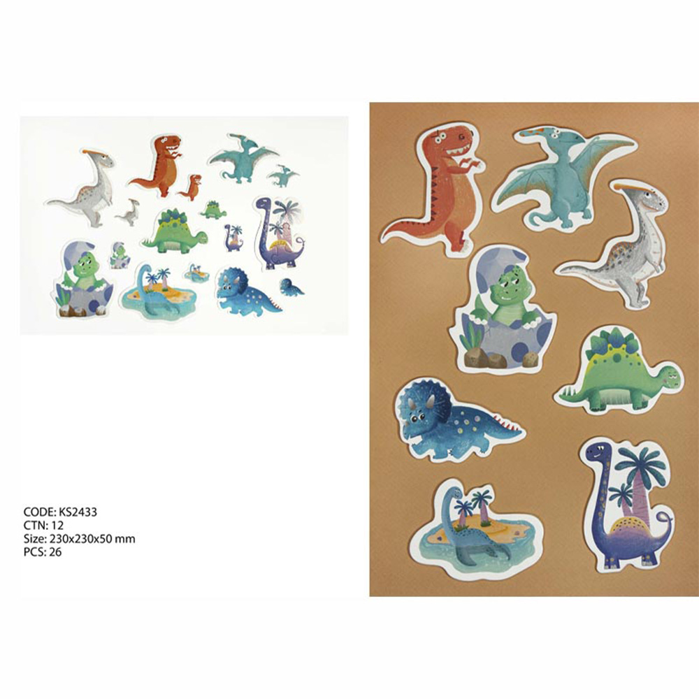 پازل کودک 26 تکه مدل Dinosaurs (برند کیدزفنز)-1.jpg