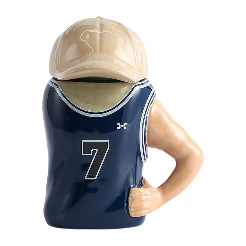 ماگ سرامیکی درب دار طرح بسکتبالیست -۵.jpg