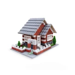 کیت ساختنی ۳۹۹ تکه مدل ویلای مدرن مینیاتوری Modern Vilaa (برند اشل)-۲.jpg