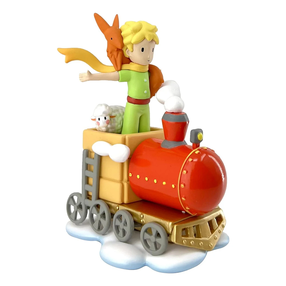 فیگور شازده کوچولو و قطار The Little Prince on the train (برند پلاستوی).jpg