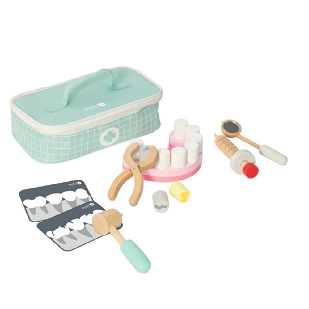 ست دندان پزشکی چوبی Little Dentist Set (برند کلاسیک ورد)