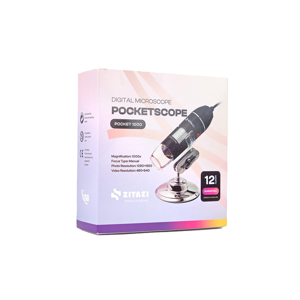  میکروسکوپ دیجیتال با بزرگنمایی ۱۰۰۰ برابر مدل Pocket-۴.jpg