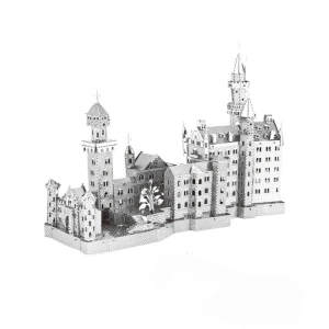 پازل سه بعدی فلزی مدل قصر نوی شوان شتان باواریا آلمان New Swan Stone Castle (برند آیرون استار)