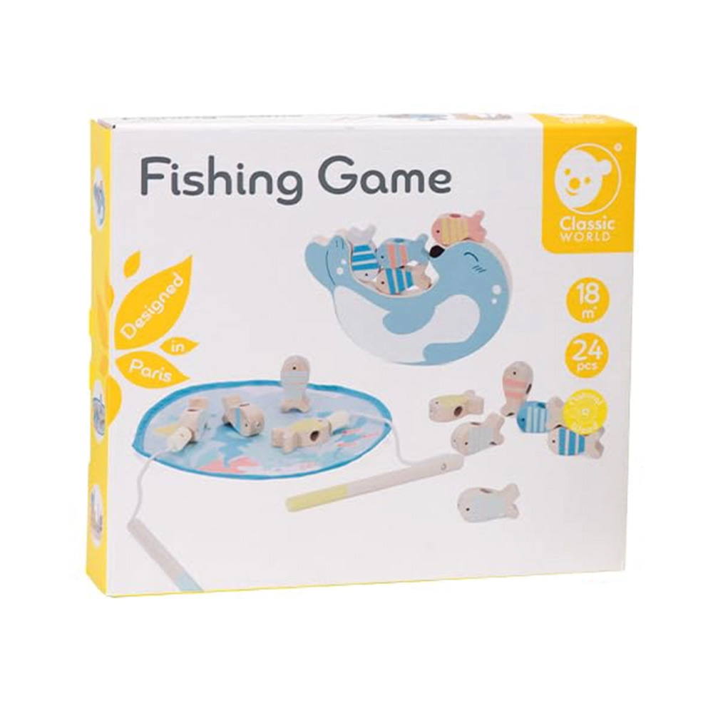 بازی ماهیگیری چوبی Fishing Game (برند کلاسیک ورد)-5.jpg