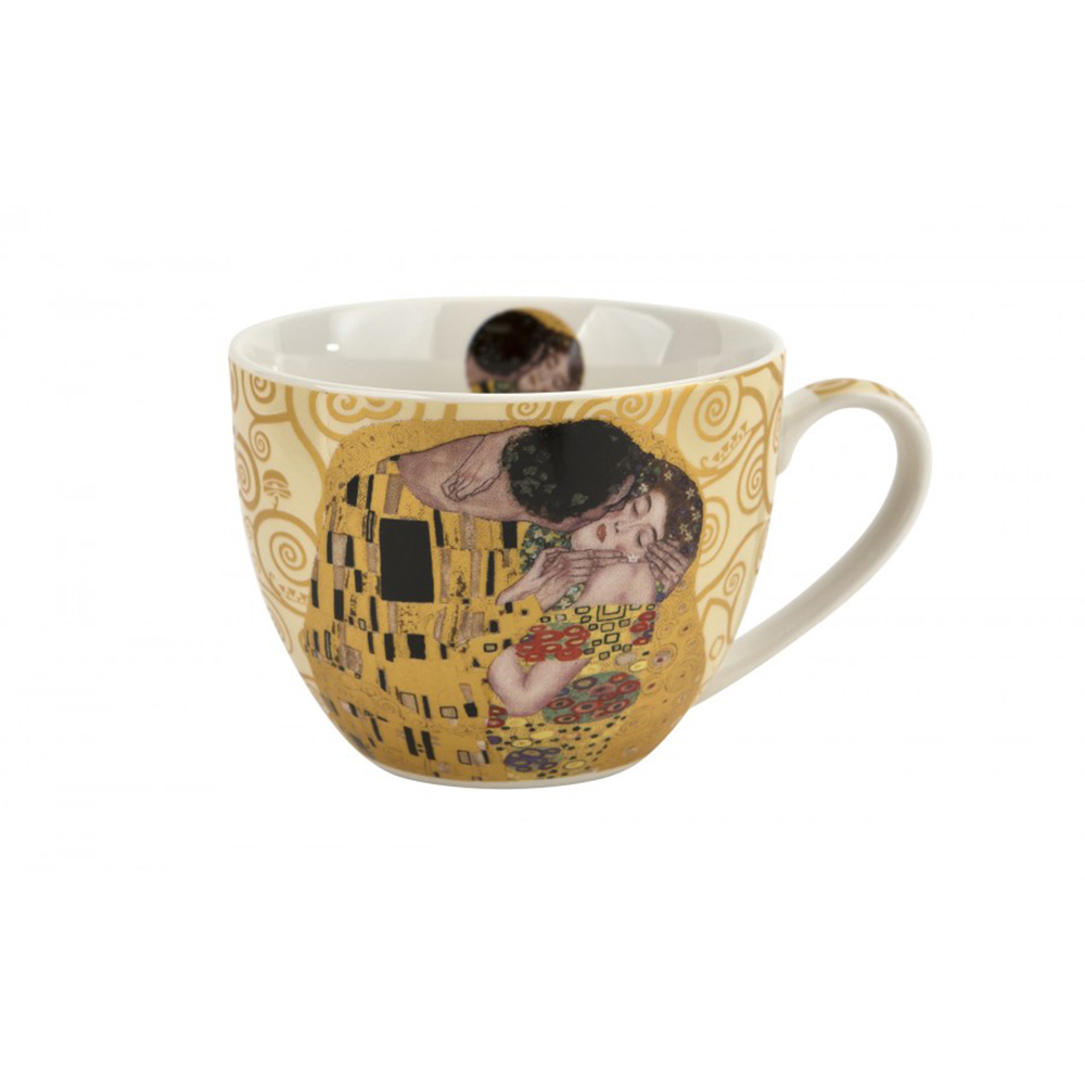 ست شش عددی فنجان کلیمت طرح بوسه Cups With Saucers The Kiss Classic Inspired By Klimt (برند دو)-2.jpg