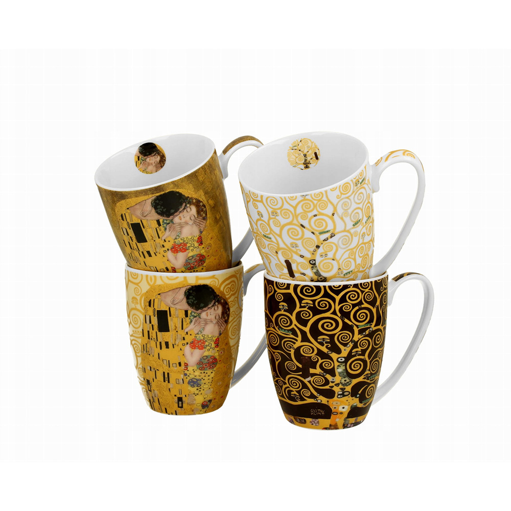 ست چهار عددی ماگ کلیمت Set Of 4 Cups Inspired By Klimt (برند دو)