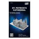 پازل سه بعدی فلزی مدل کلیسای جامع سنت پاتریک منهتن ST.Patricks Cathedral (برند آیرون استار)-1.jpg