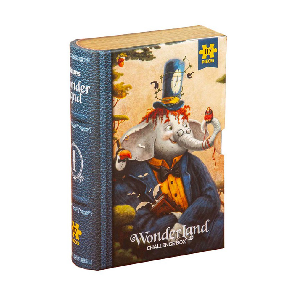 پازل کودک ۱۱۷ تکه مدل سرزمین شگفت انگیز Wonder Land Elephant (برند کیدزفنز)