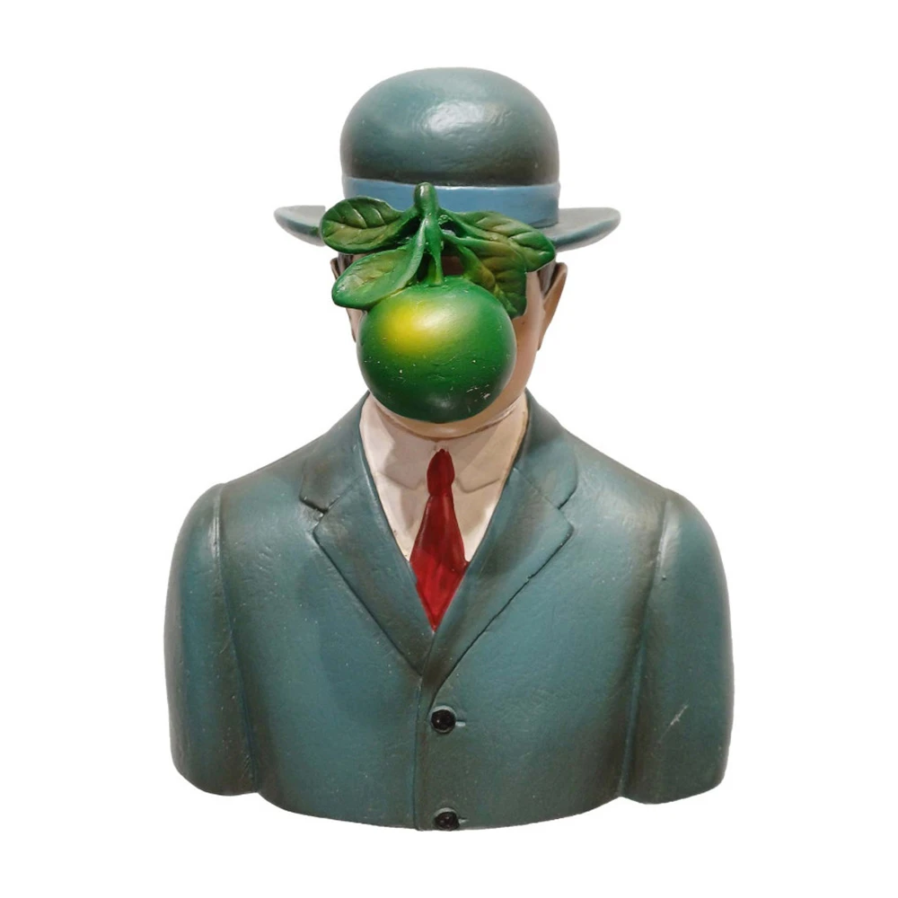 مجسمه پسر انسان اثر رنه ماگریت The Son of Man-۱.jpg